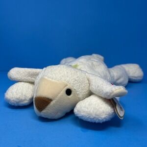Ty Pillow Pals Baba 13 inch White Sheep Plush 1996 Vintage Lamb Stuffed Animal